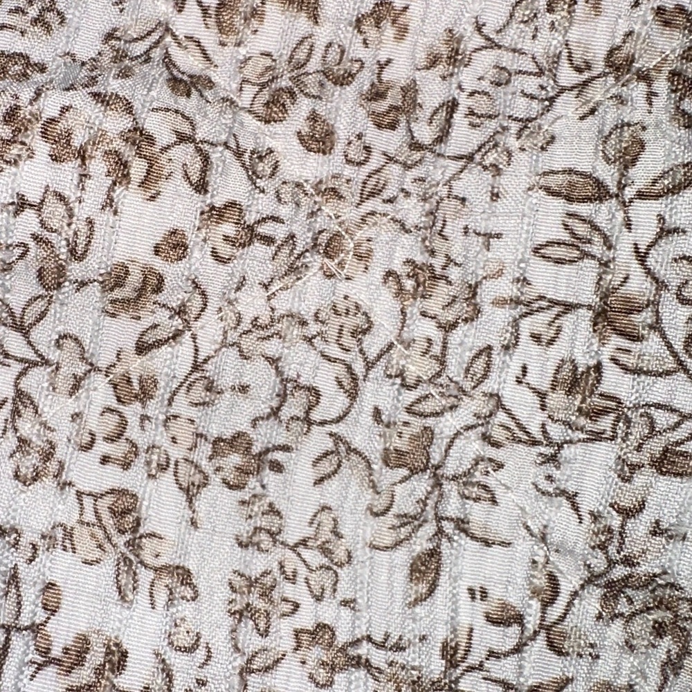 Baevely Cropped Quilted Floral Vest – Size Large 🌿🤎✨Boho Country lightweight - Picture 7 of 7